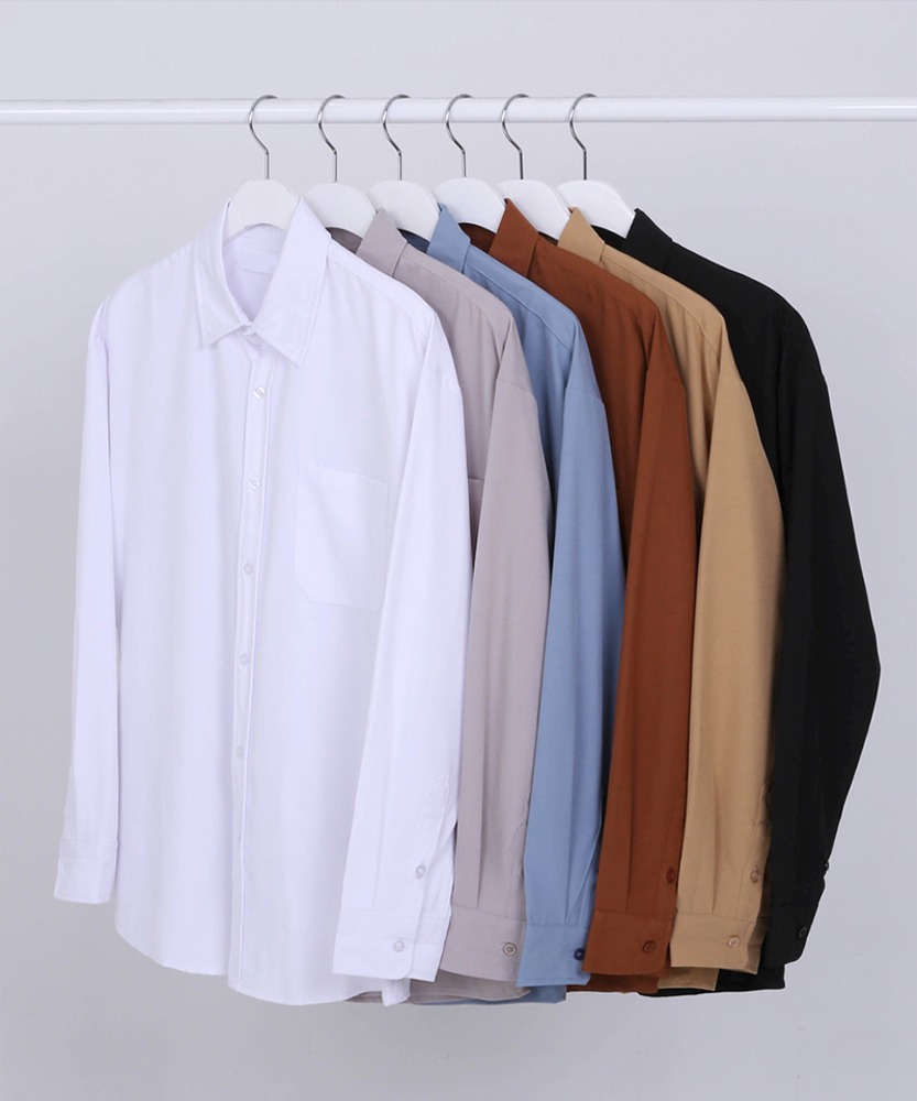 (1+1) 6color 링클프리 셔츠[XL,2XL]